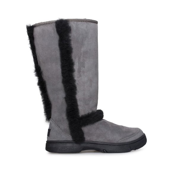 UGG Sunburst Tall Grey Boots - Women's - Picture 1 of 6